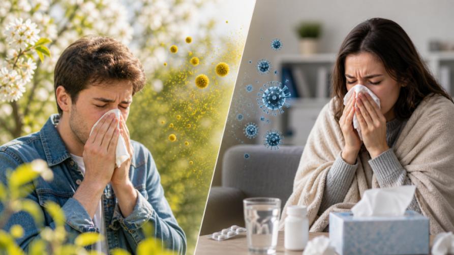 Allergie de printemps ou rhume ? Quelles sont les différences ?