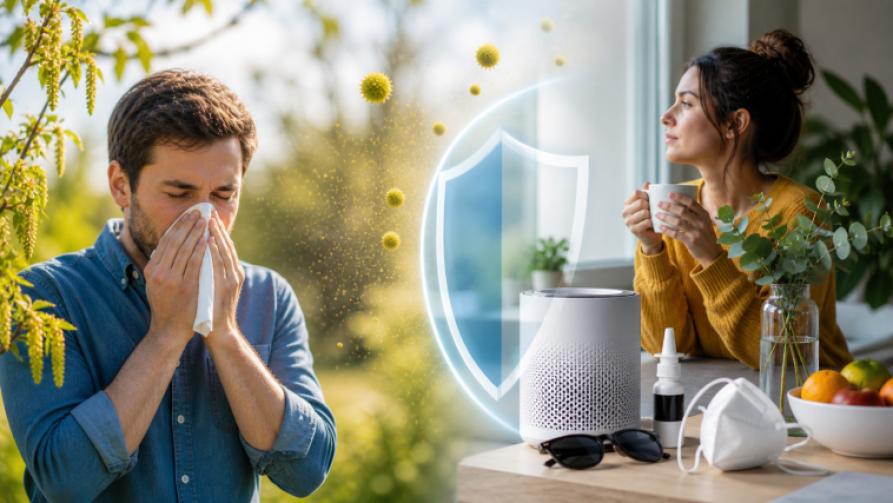 Il est temps de prendre des précautions contre les allergies saisonnières !