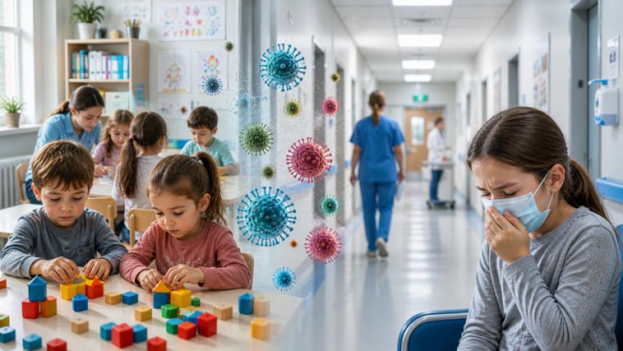 Attention aux familles ! Cela se propage rapidement dans les crèches et les écoles