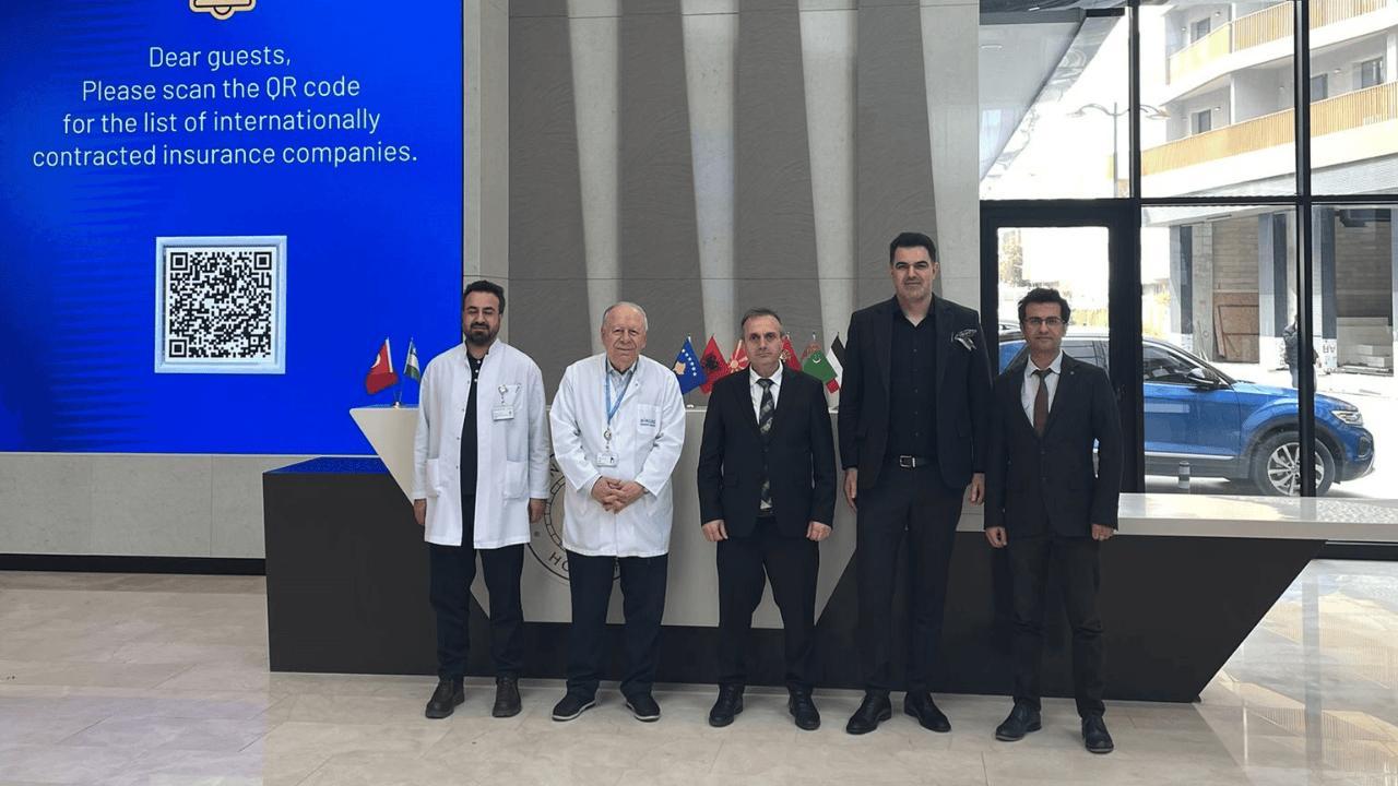 Visite de M. le Prof. Dr Ahmet Ayar, président de l’Agence turque des médicaments et des dispositifs médicaux, à notre hôpital