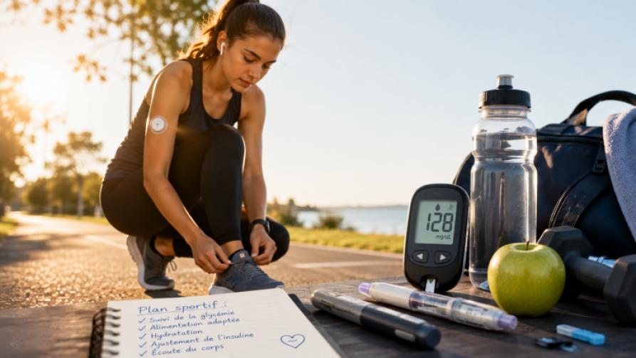 Le diabète de type 1 n’est pas un obstacle à la pratique du sport : la clé du succès réside dans un suivi et une planification adaptés